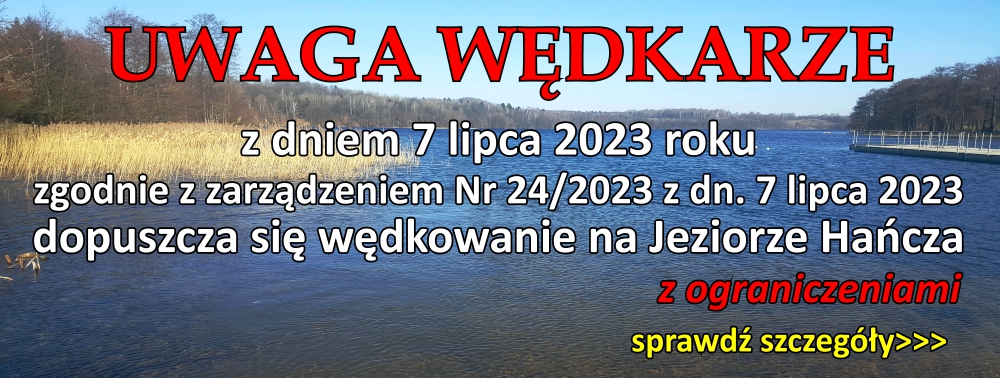 Amatorski pow ryb w wodach jeziora Hacza